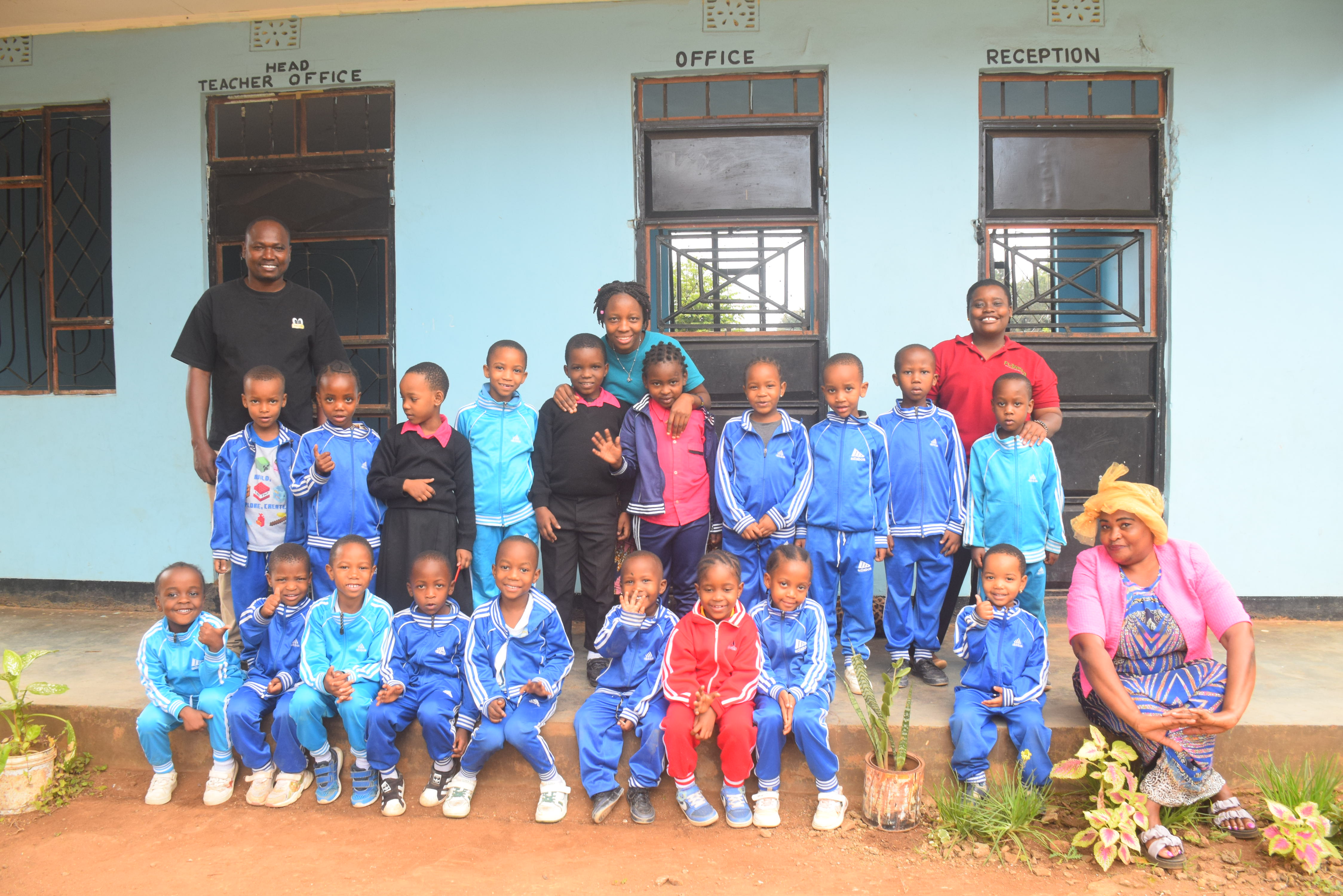 SIGI FOUNDATION SCHOOL  Students Outside Classroom